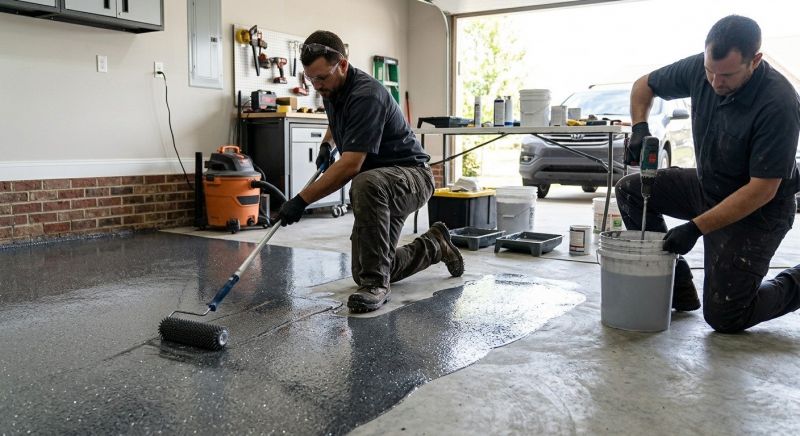 Epoxy Flooring Repair in Columbia, SC