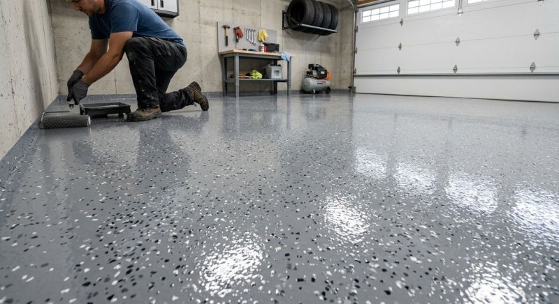 Resinous Flooring Installation in Fairfax, VA
